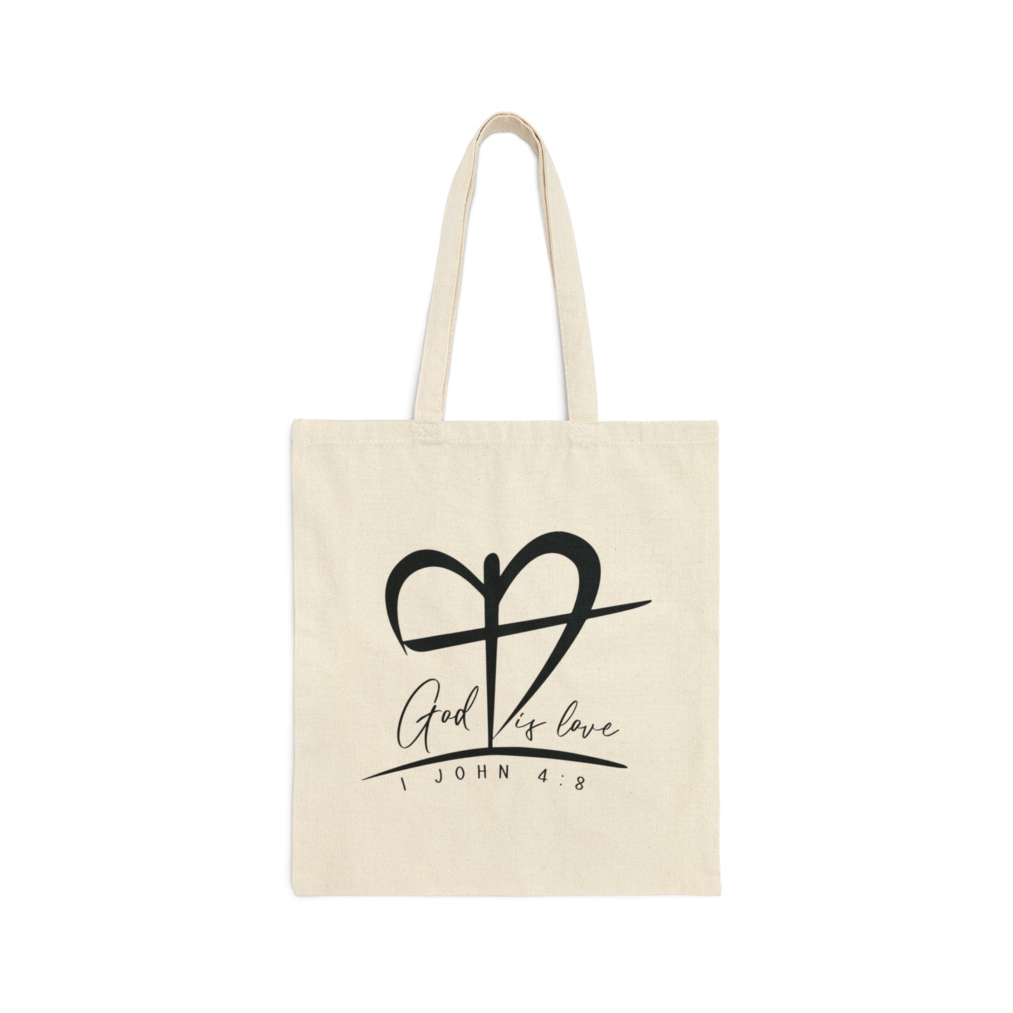 God is Love Christian Tote Bag tosave1life.com