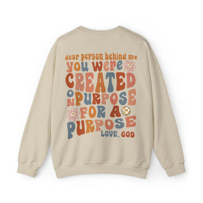 Dear Person Christian Sweatshirt Sand tosave1life.com