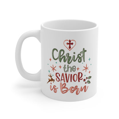 Christ the Savior Christmas Mug