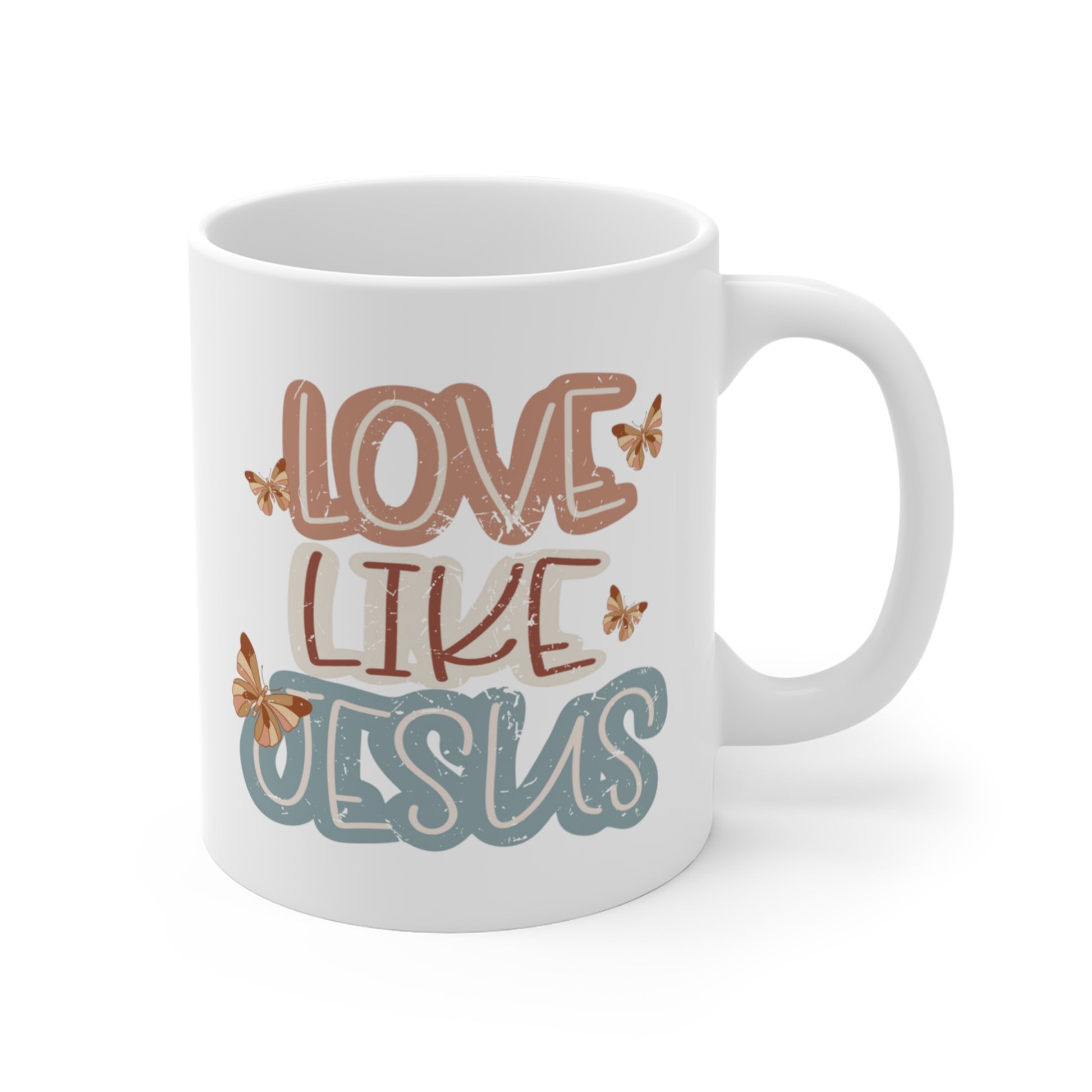 Love Like Jesus Christian Mug tosave1life.com