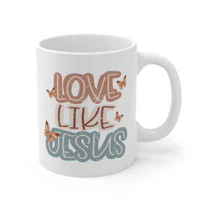 Love Like Jesus Christian Mug tosave1life.com