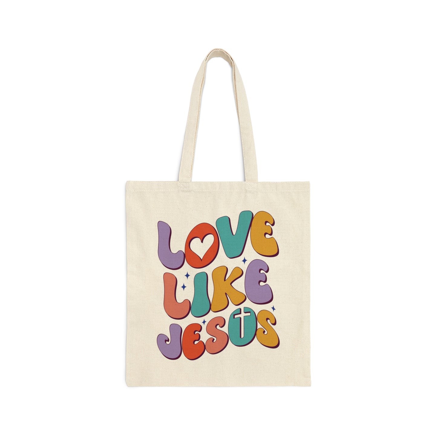 Love Like Jesus Christian Tote Bag tosave1life.com