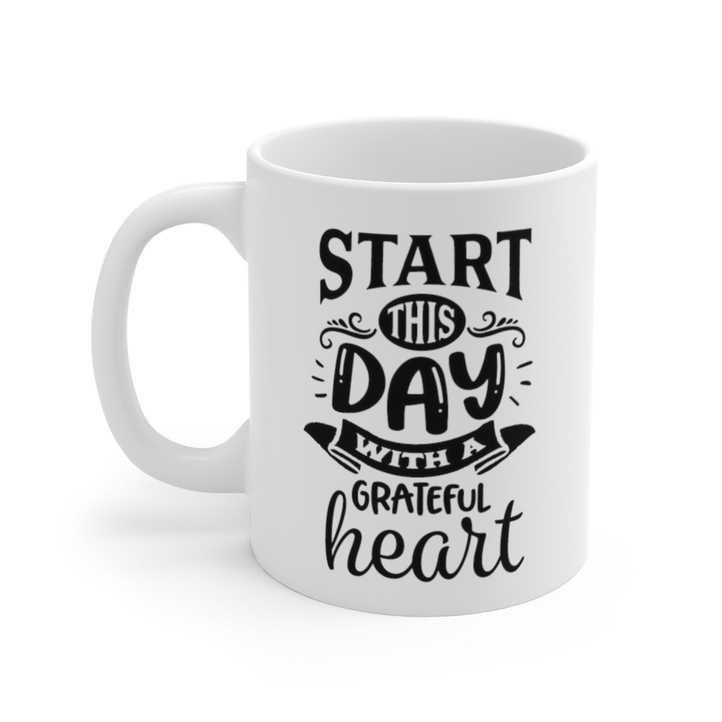 Grateful Heart Christian Mug tosave1life.com