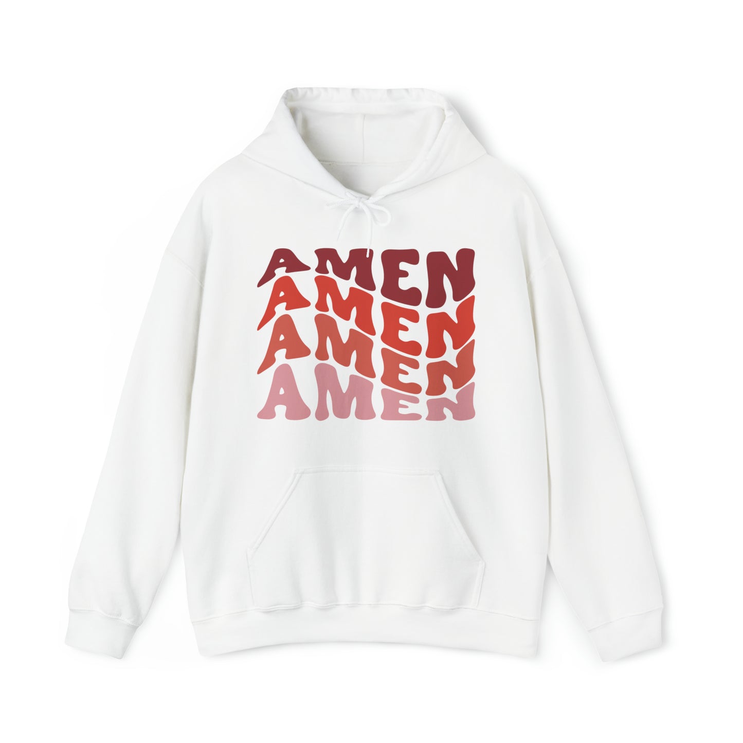 Amen Christian Hoodie White tosave1life.com