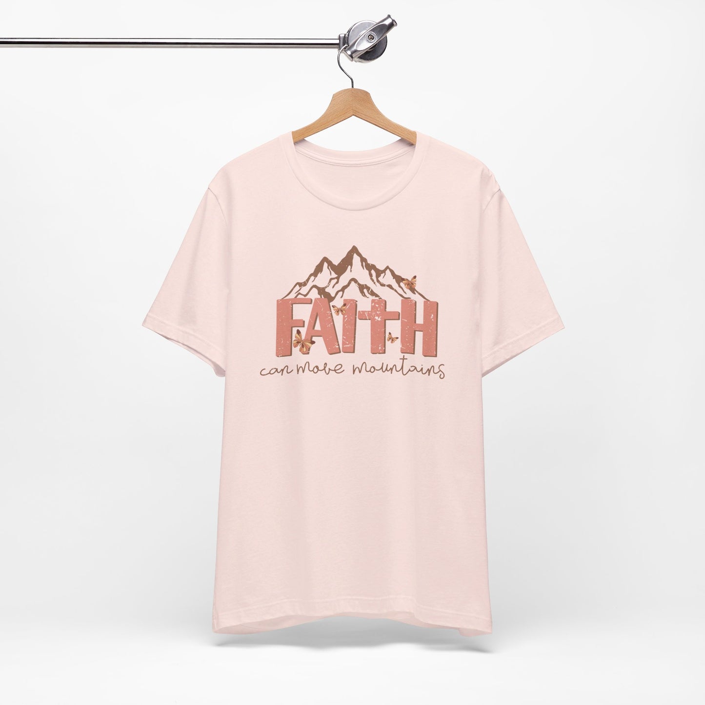 Faith Can Move Mountains Christian Shirt