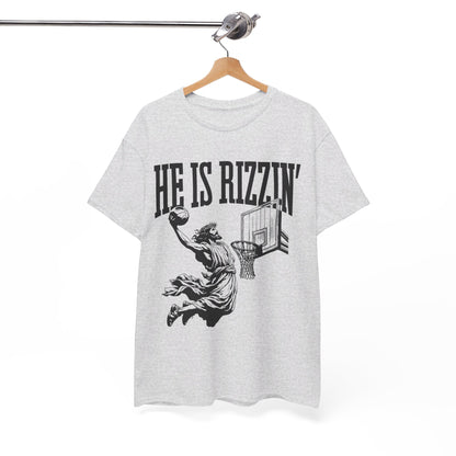 He is Rizzin Heavy Cotton Tee