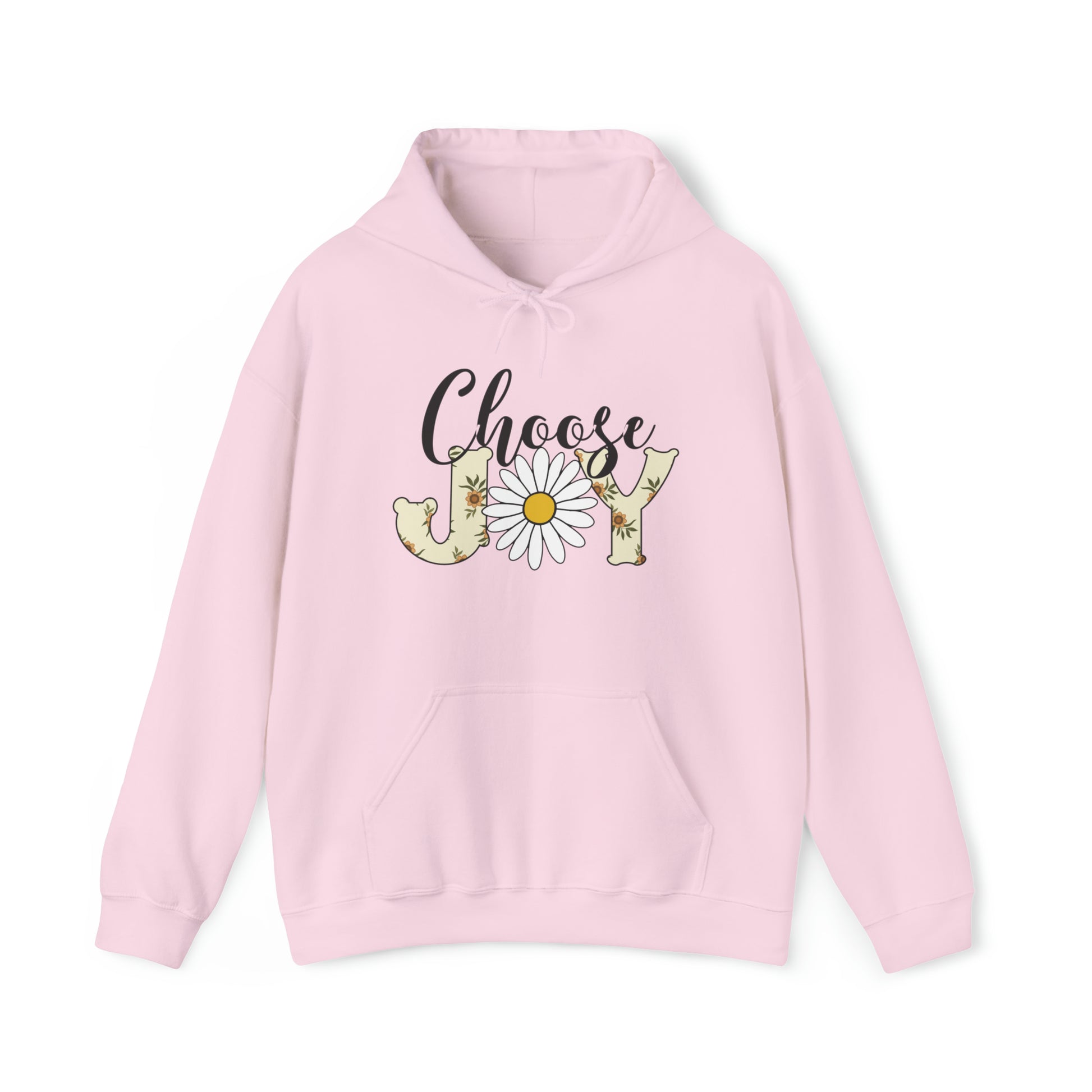 Choose Joy Christian Hoodie Light Pink tosave1life.com