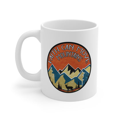 Faith Can Move Mountains Christian Mug tosave1life.com