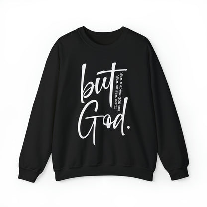 But God Christian Sweatshirt Black tosave1life.com