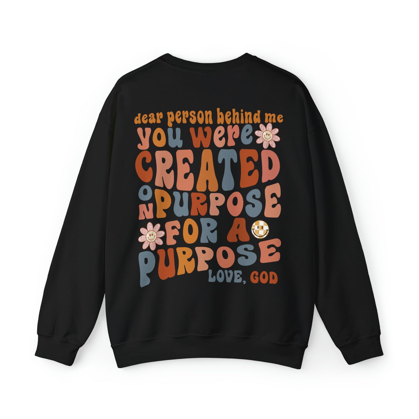 Dear Person Christian Sweatshirt Black tosave1life.com