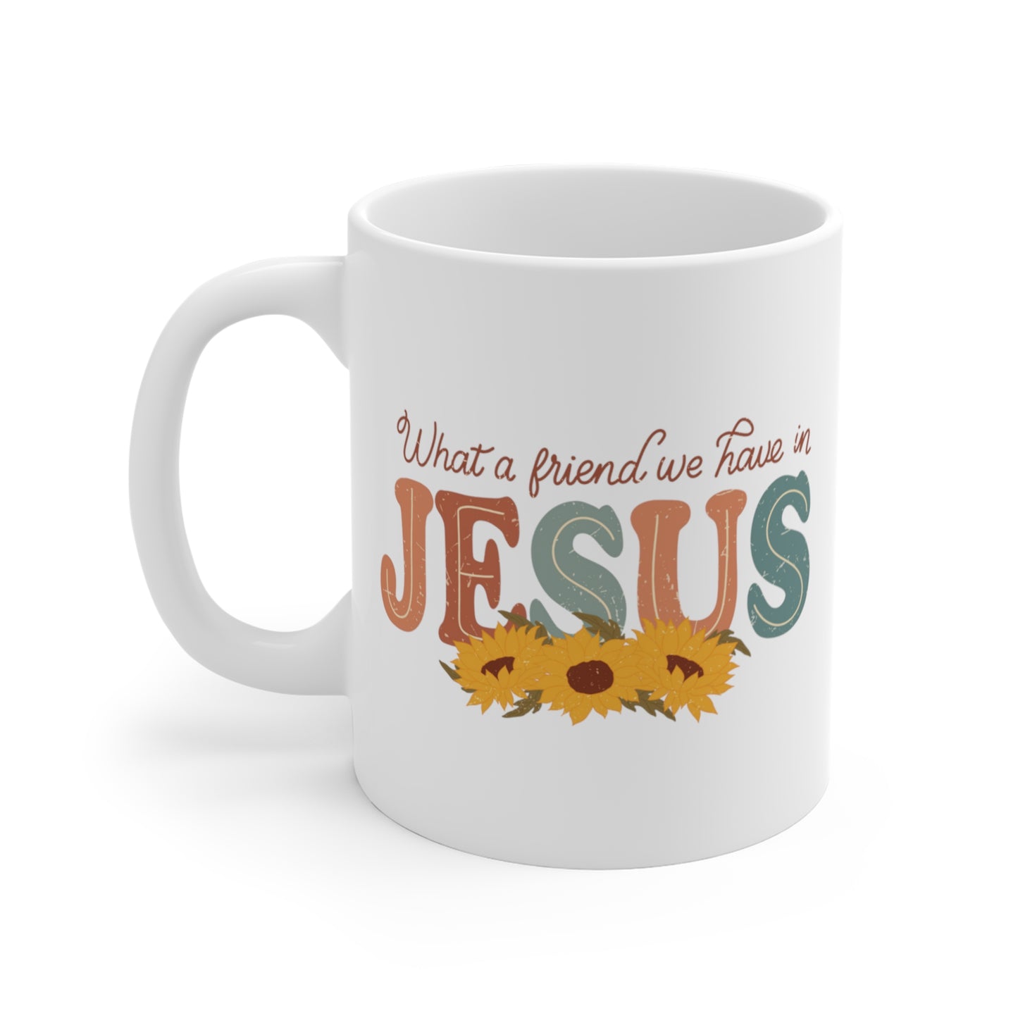 Friend in Jesus Christian Mug tosave1life.com