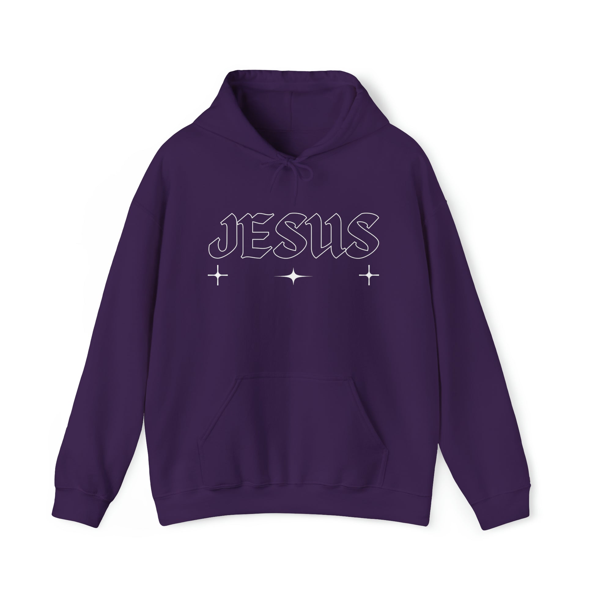 Jesus Christian Hoodie Purple tosave1life.com