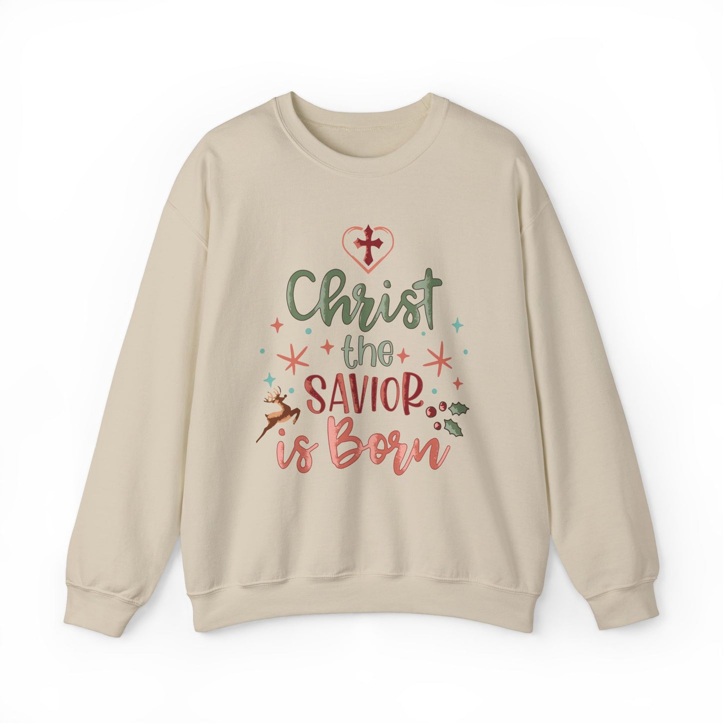 Christ the Savior Christmas Sweatshirt