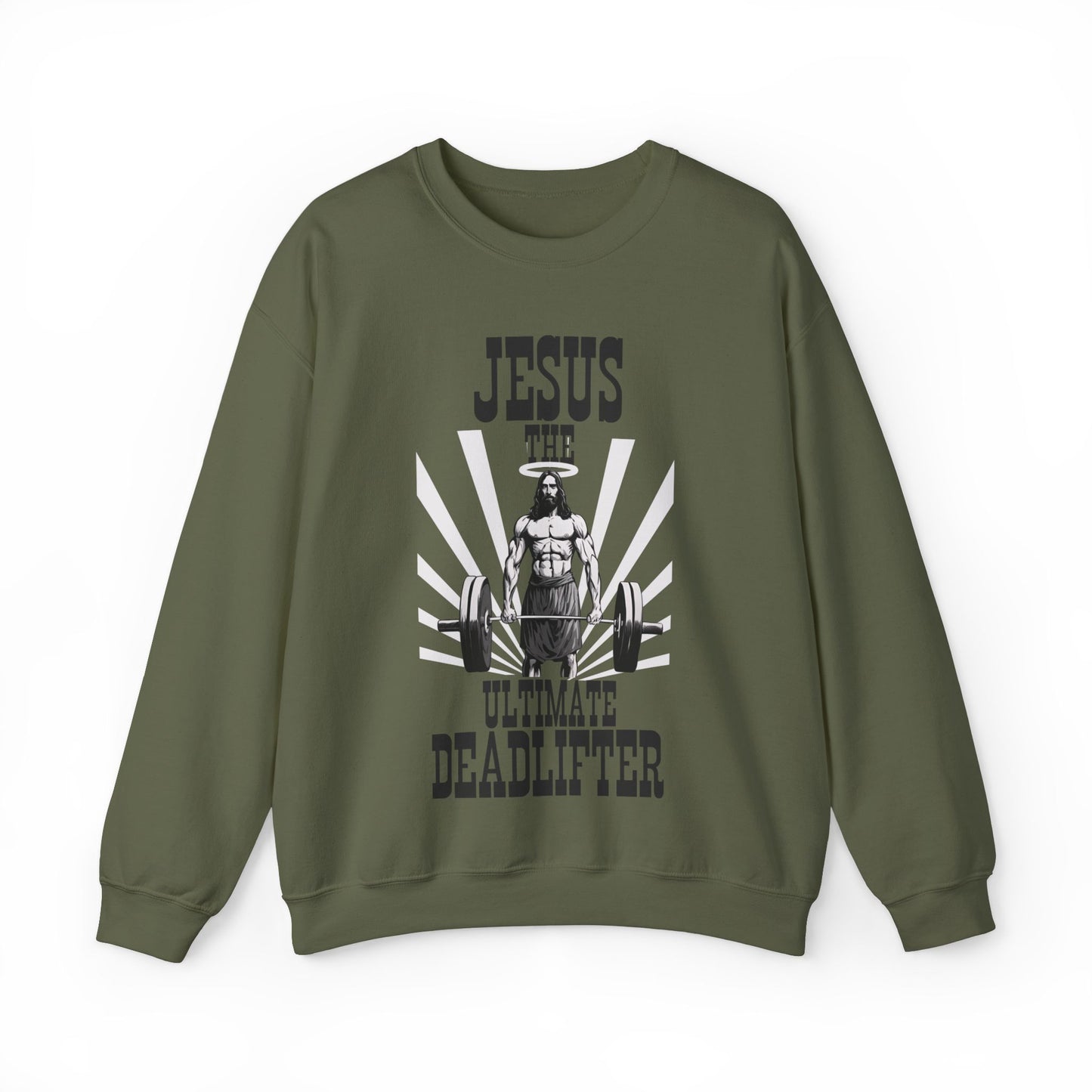 Jesus Deadlifter Christian Sweatshirt