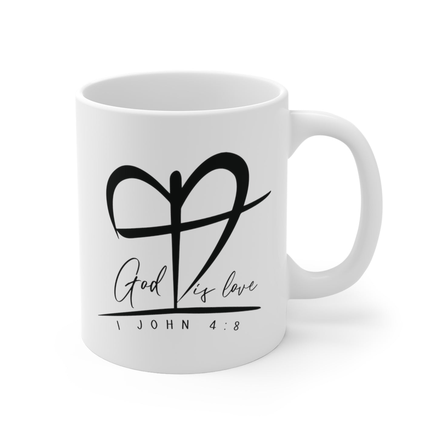 God is Love Christian Mug tosave1life.com