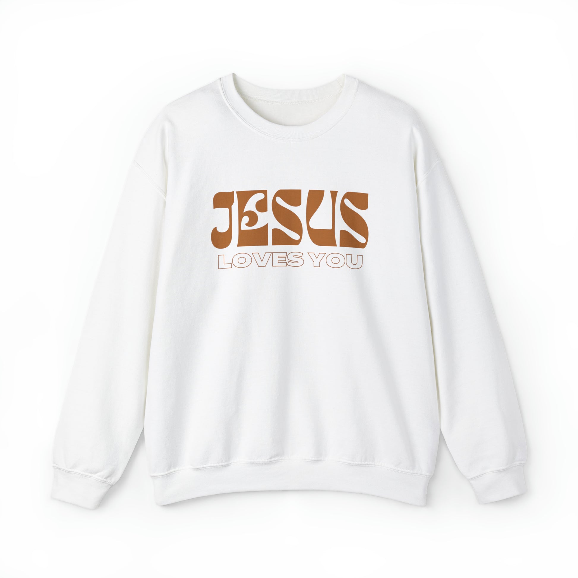 Jesus Loves You Christian Sweatshirt tosave1life.com