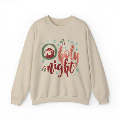 Holy Night Christmas Sweatshirt