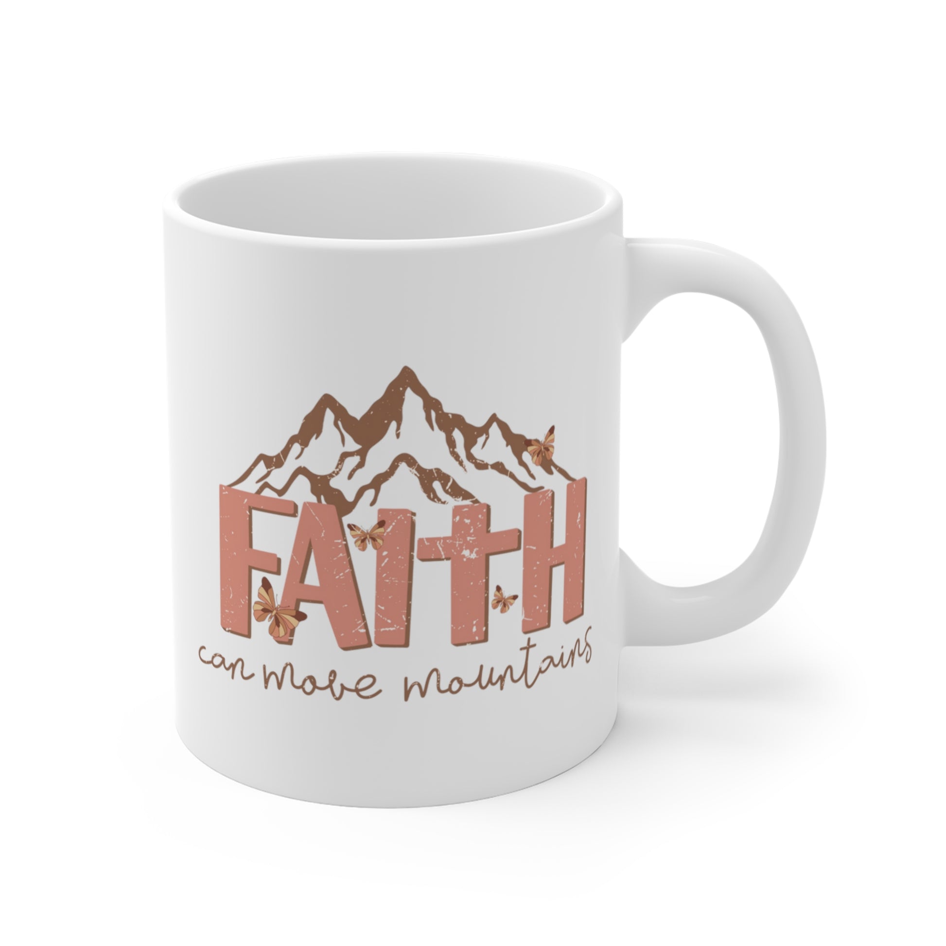 Faith Can Move Mountains Christian Mug tosave1life.com