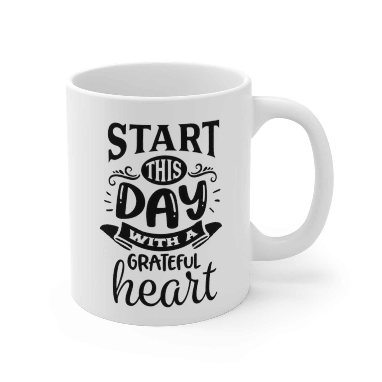 Grateful Heart Christian Mug tosave1life.com