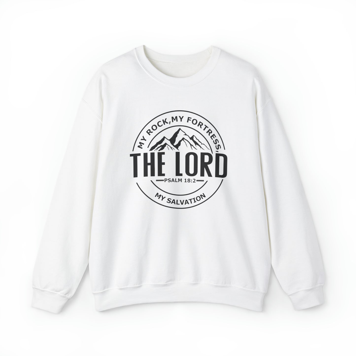 The Lord Christian Sweatshirt White tosave1life.com