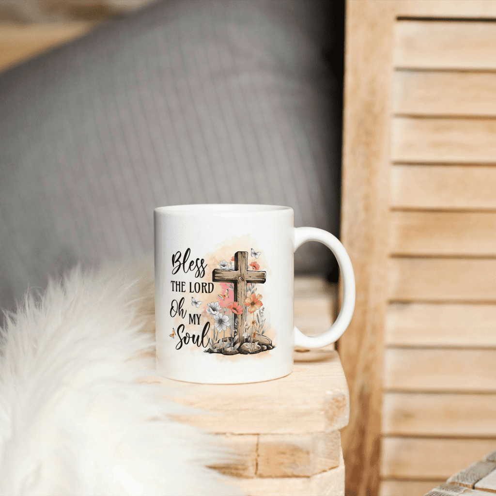 Bless The Lord Christian Mug 11oz tosave1life.com