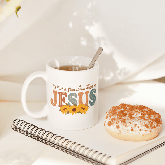 Friend in Jesus Christian Mug 11oz tosave1life.com