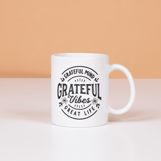 Grateful Vibes Christian Mug 11oz tosave1life.com