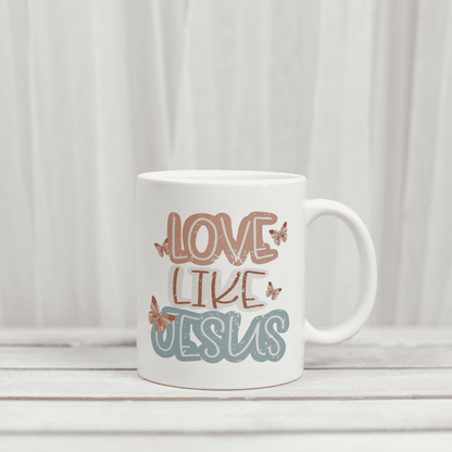 Love Like Jesus Christian Mug 11oz tosave1life.com