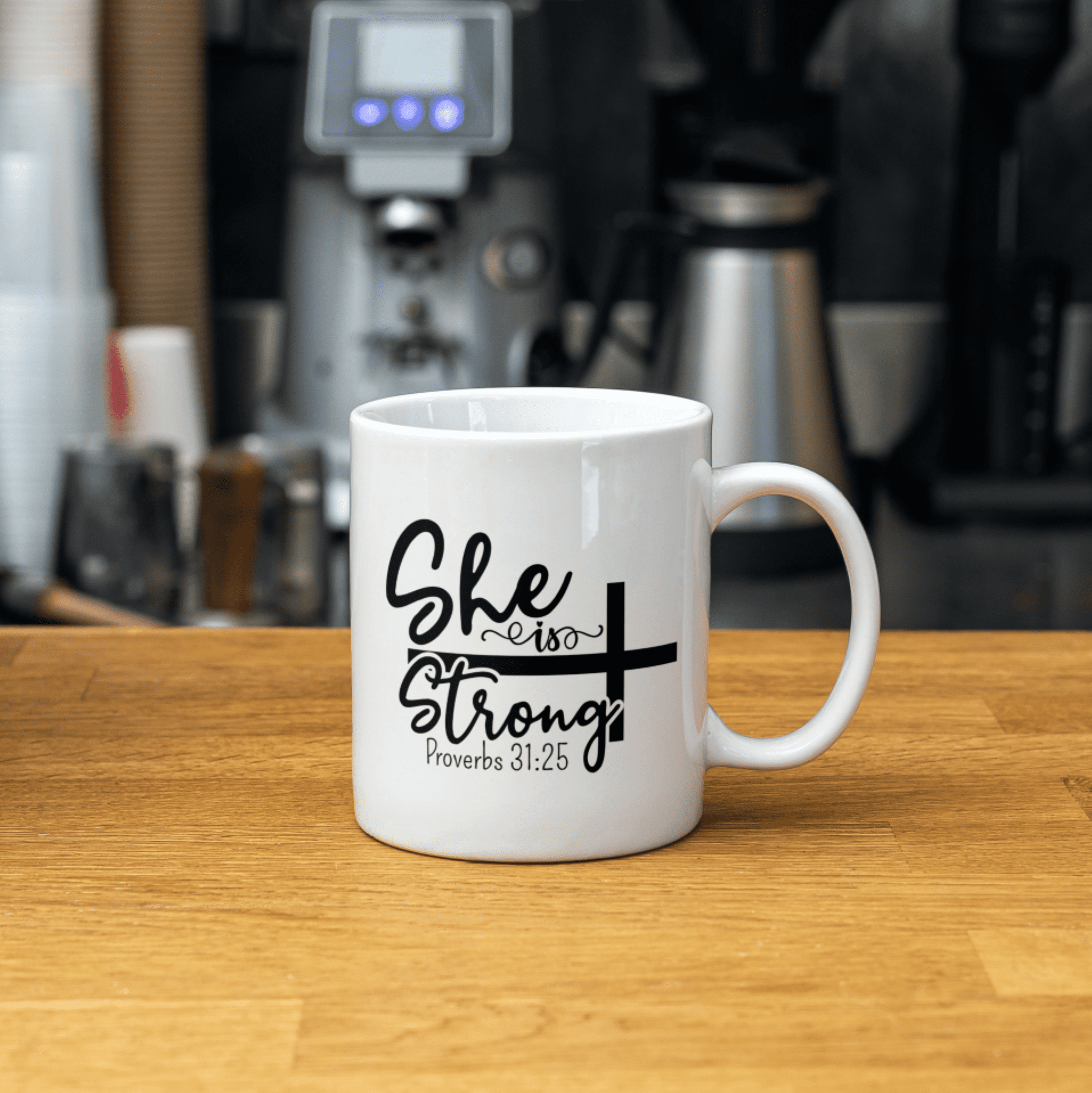 She is Strong Christian Mug 11oz tosave1life.com