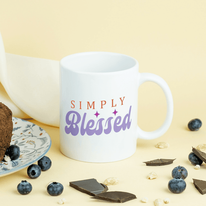 Simply Blessed Christian Mug 11oz tosave1life.com